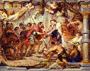 Peter Paul Rubens Begegnung Abrahams mit Melchisedek oil painting on canvas